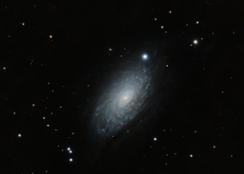 M63 Sunflower Galaxie, aufgenommen mit Celestron C8 EdgeHD