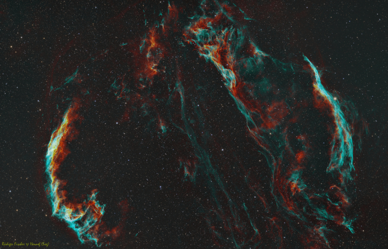 NGC6960 - Schleier- oder Cirrusnebel (Veil Nebula)