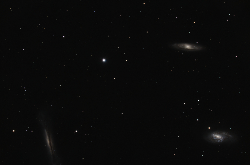 Messier 65, Messier 66 und NGC 3628