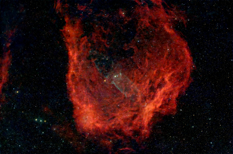 Sh2-129 - Fledermaus- und Squidnebel