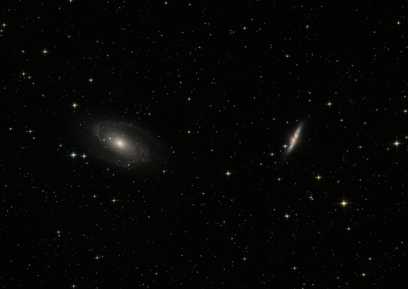 Messier 81 und Messier 82